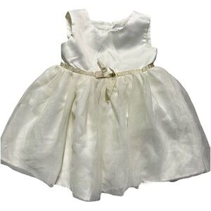 Blueberri Boulevard Toddler Girl Special Occasion Tutu Dress White Cream Size 2T